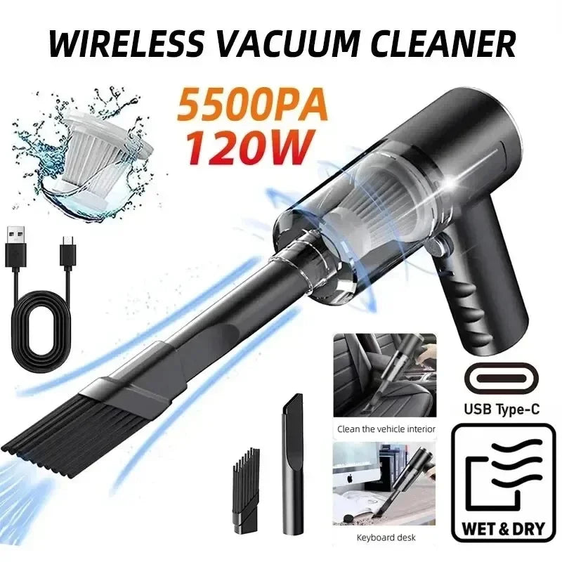 Car Home and Office  Wireless Vacuum Cleaner