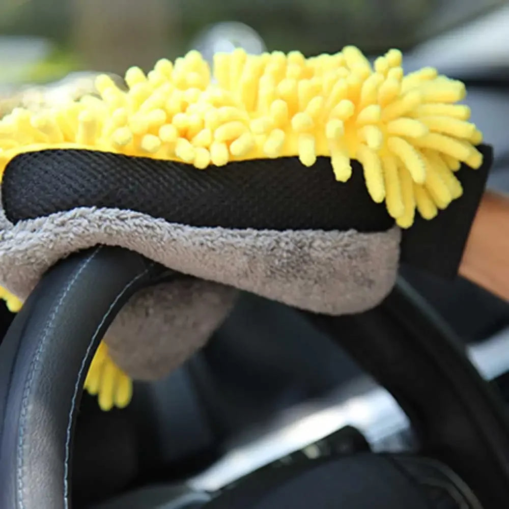 Car Detailing Brush Glove