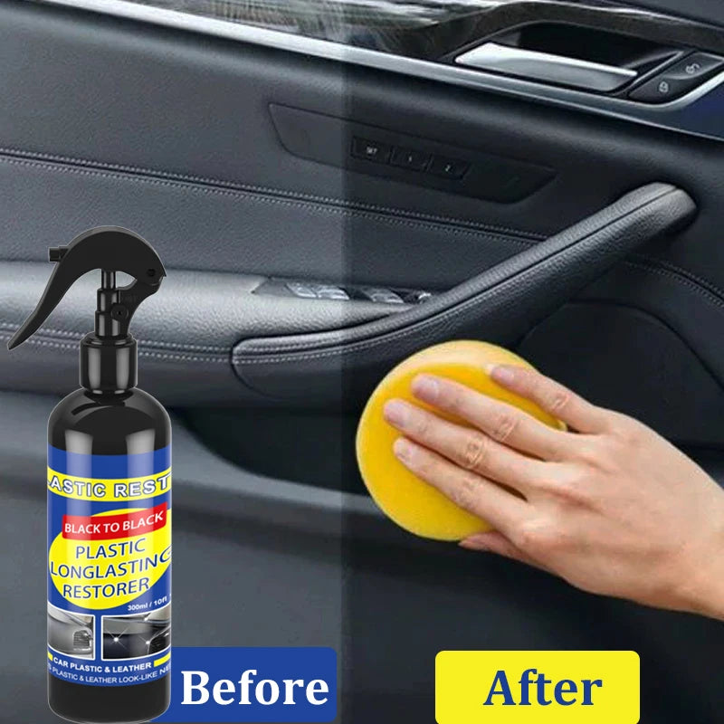 Car Detailing Back To Black Plastic Restorer